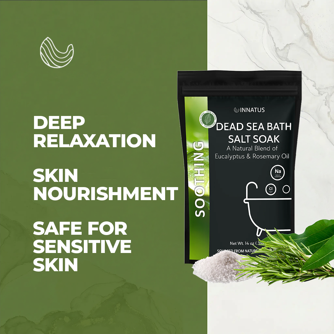 Dead sea soothing bath salt soak with 21 minerals