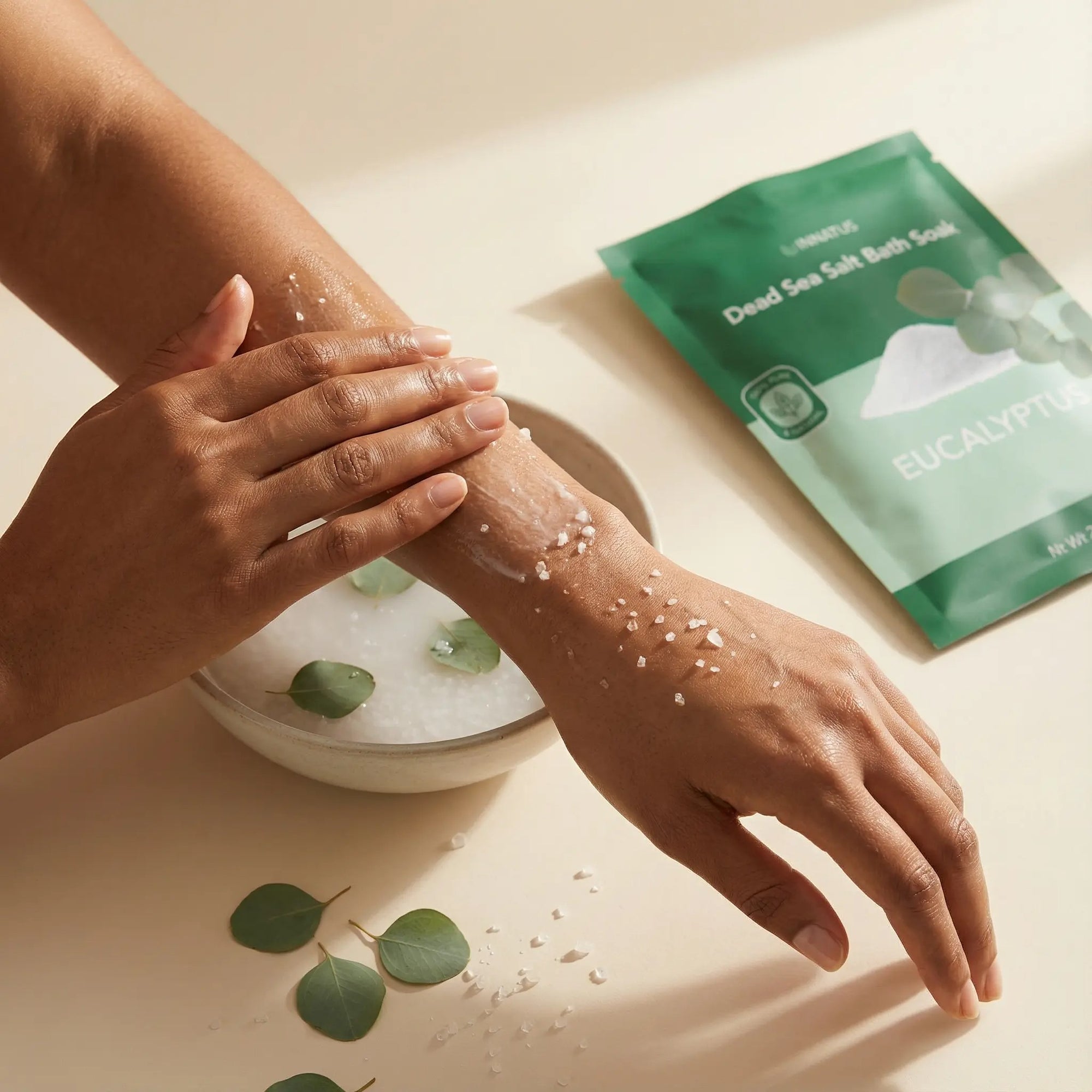 Dead Sea Bath Soak with Eucalyptus Oil Blend concentrate