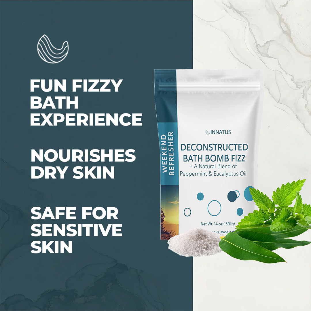 Sea Salt Fizzy deconstructed Weekend Refresher Bath Bomb