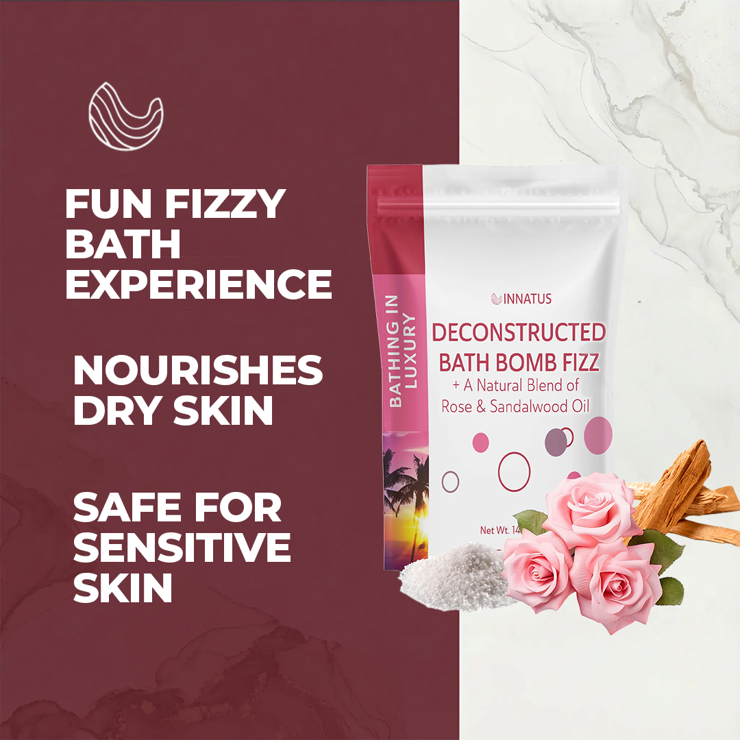 Sea Salt Fizzy deconstructed Bathing in Luxury Bath Bomb