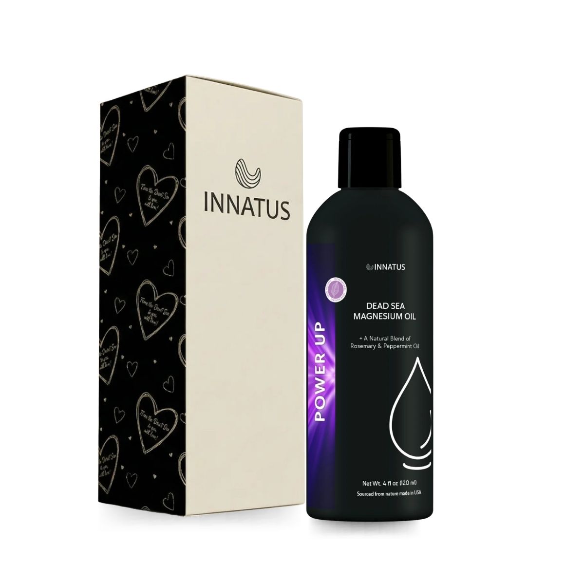 Natural dead sea magnesium Power Up oil