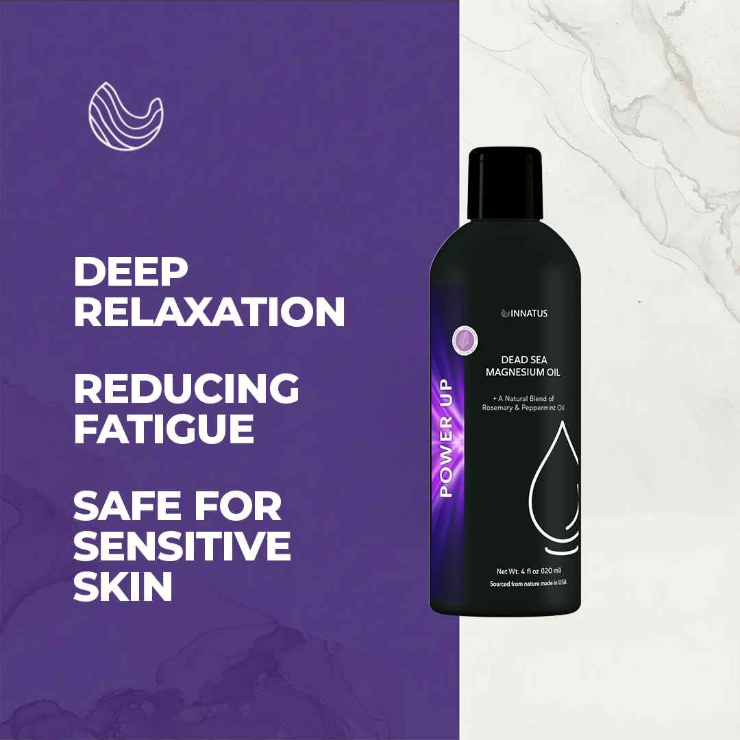 Natural dead sea magnesium Power Up oil