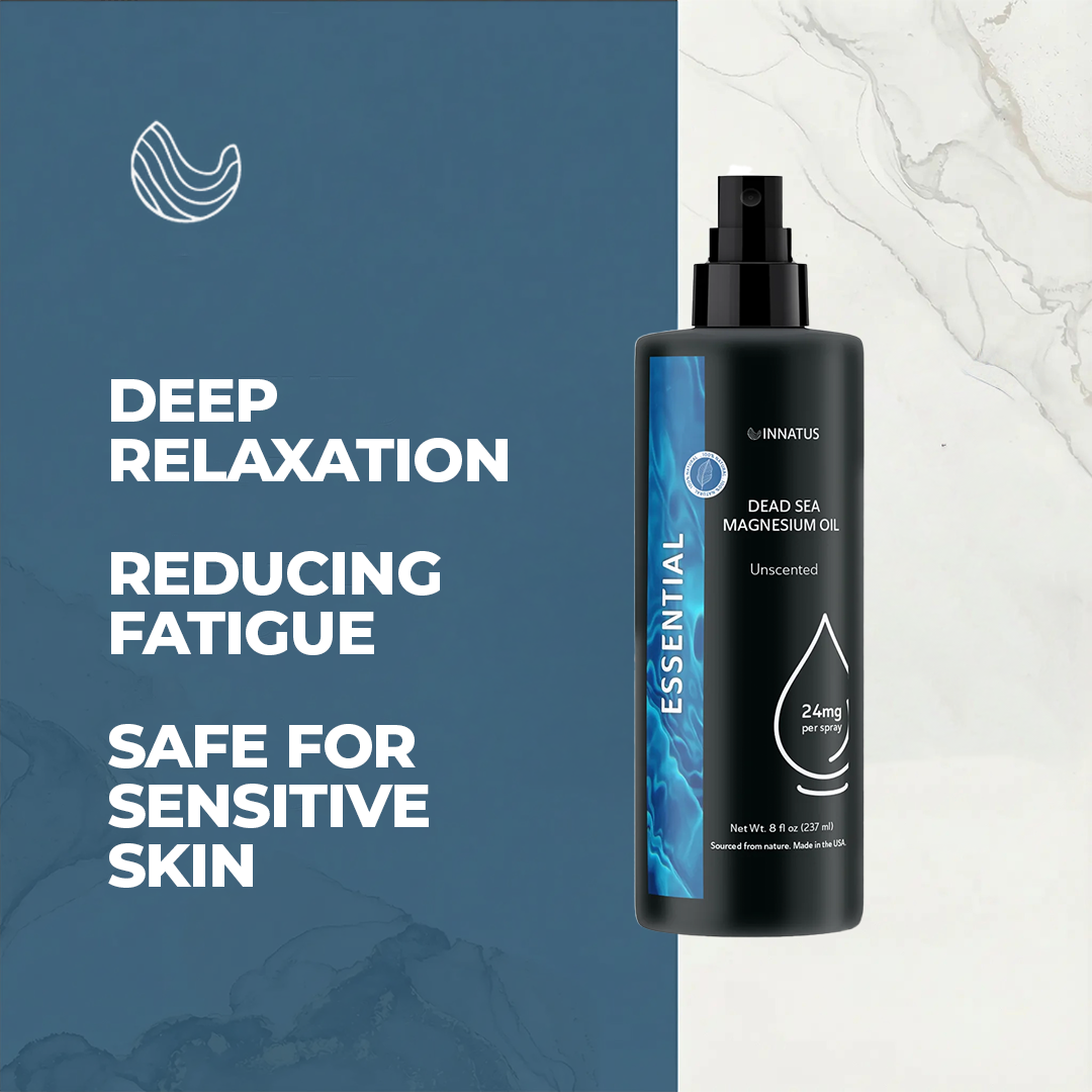 Natural Dead Sea Magnesium Resting Oil 8OZ