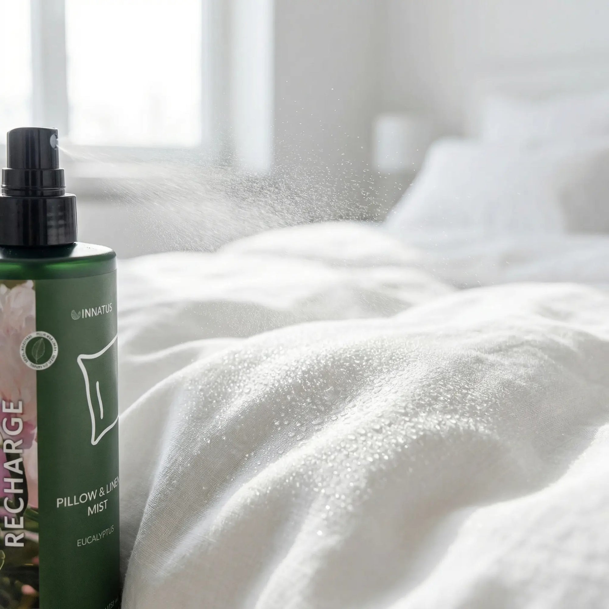 All natural Recharge  pillow & Linen spray spray