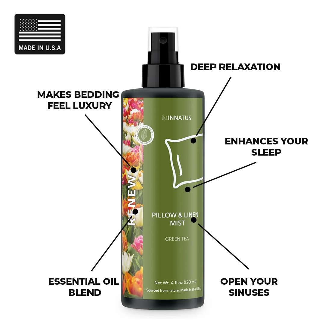 All natural Renew  pillow & Linen spray spray