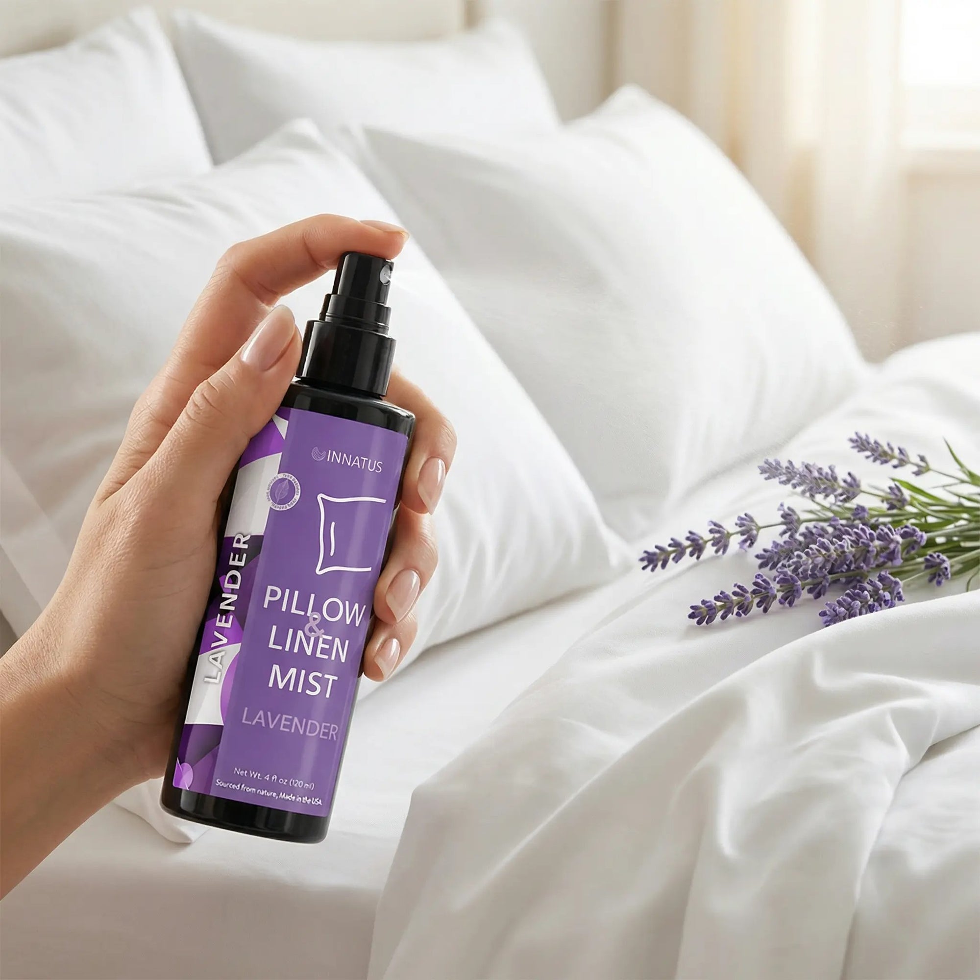 All natural Lavender  pillow & Linen spray spray