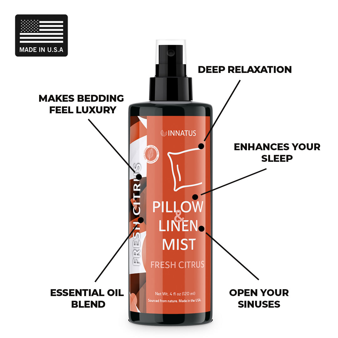 All natural Citrus pillow & Linen spray spray
