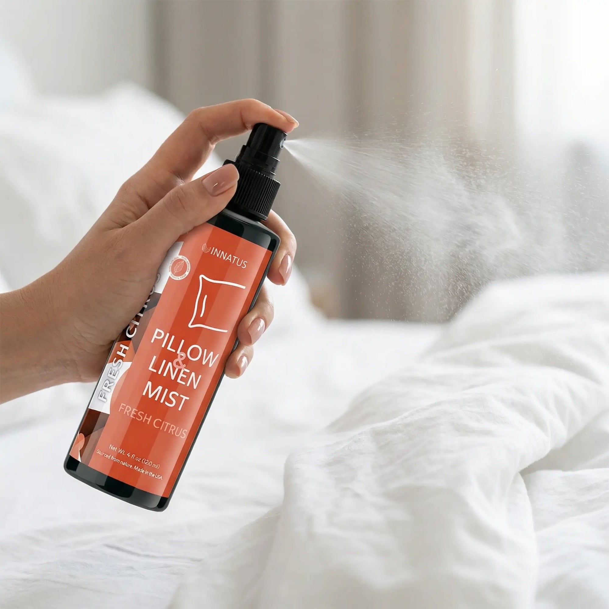 All natural Citrus pillow & Linen spray spray