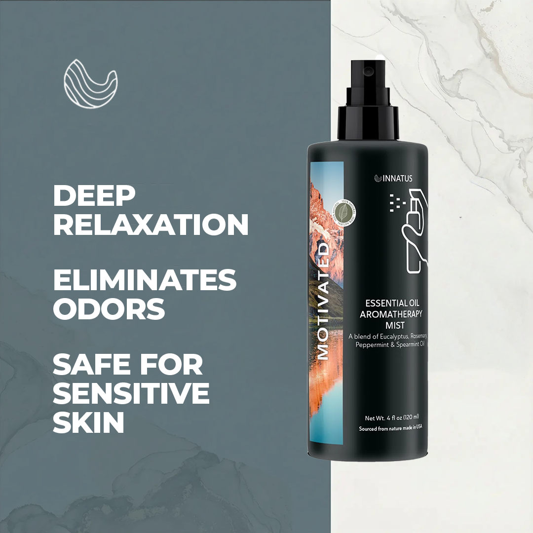 Eessential oil aromatherapy Motivated  mist