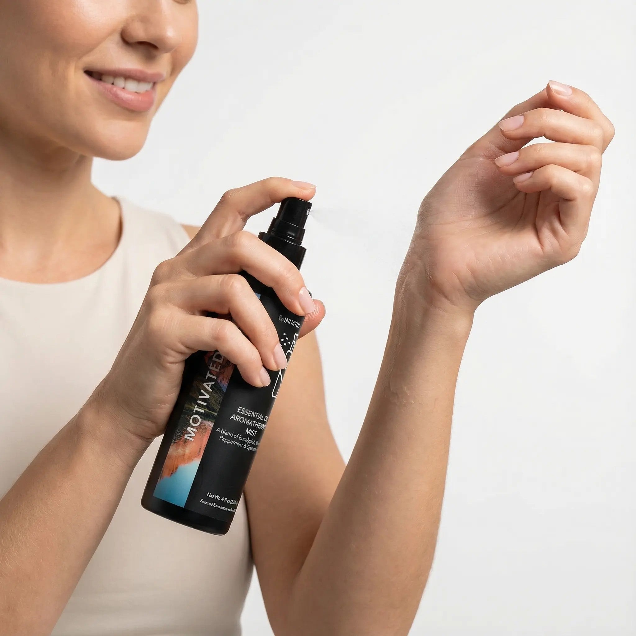 Eessential oil aromatherapy Motivated  mist