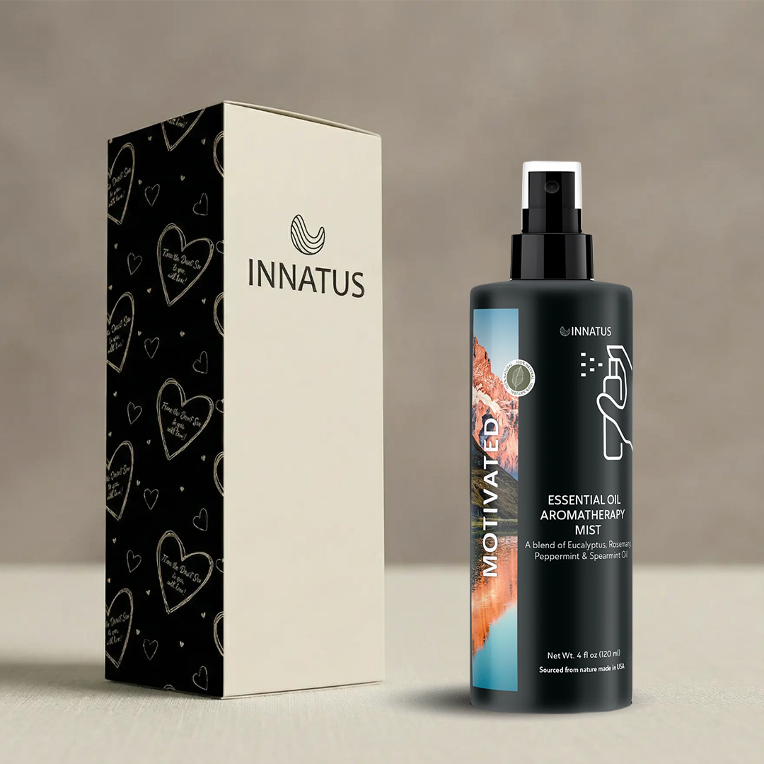 Eessential oil aromatherapy Motivated  mist