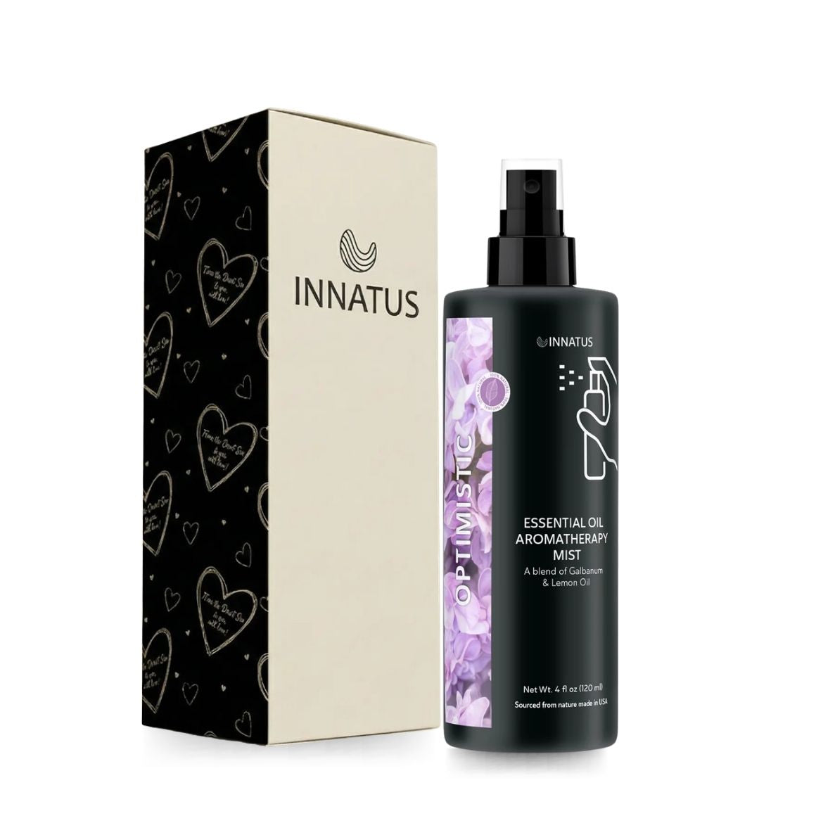 Essential oil aromatherapy Optimistic mist