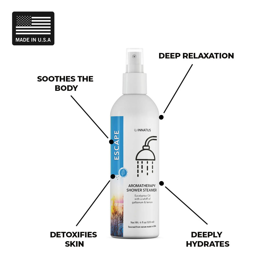 Escape shower spray eucalyptus oil with a whiff of Lemon