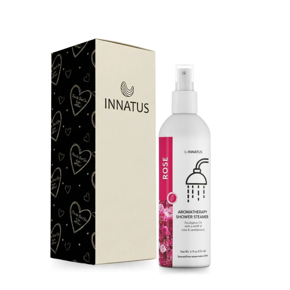 Shower spray eucalyptus oil with a whiff of rose