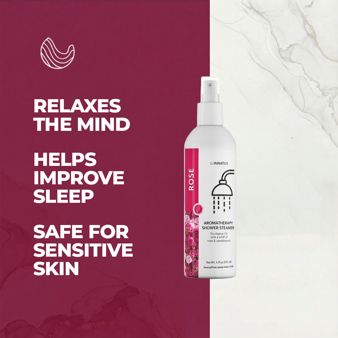 Shower spray eucalyptus oil with a whiff of rose