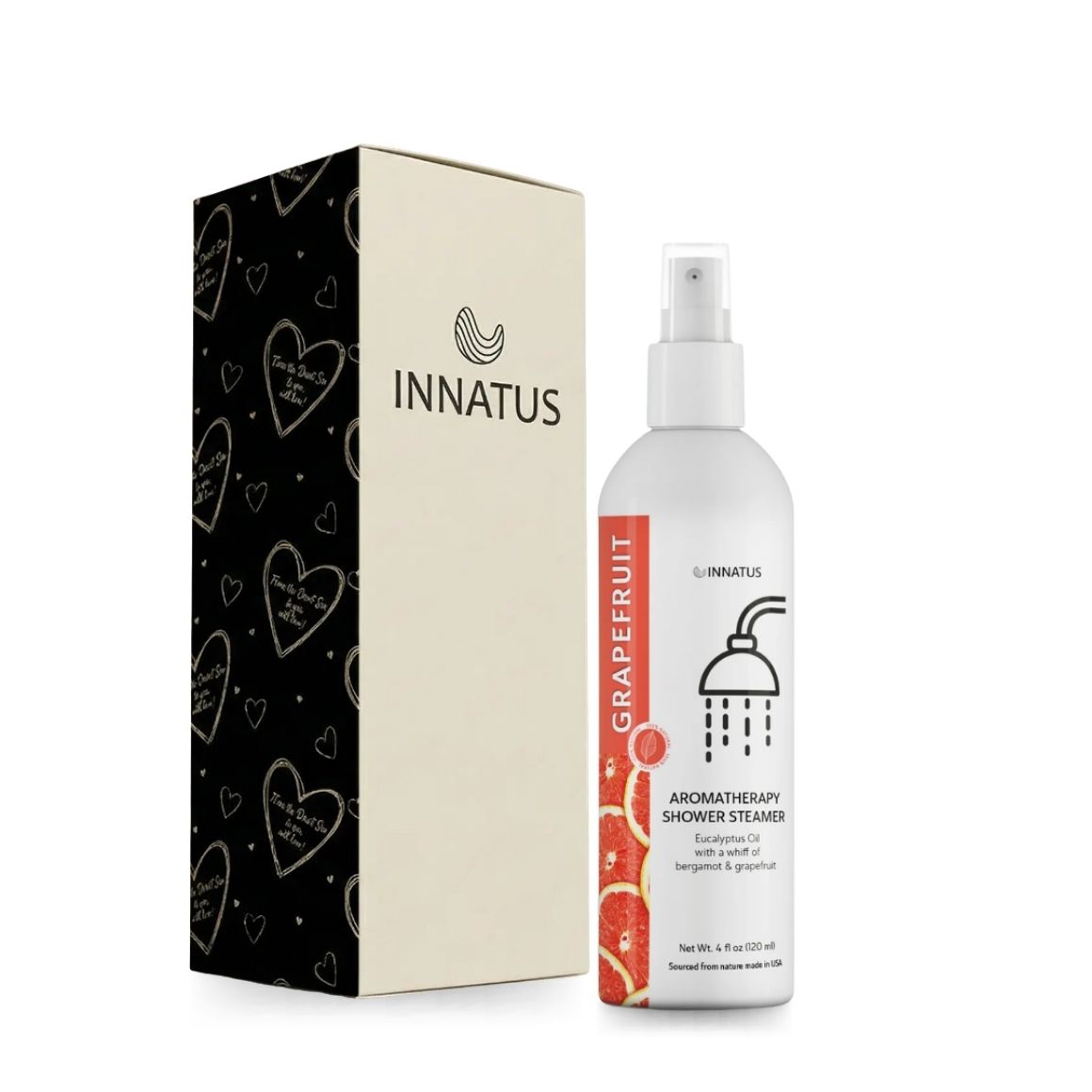 shower spray eucalyptus oil with a whiff of Grapefruit