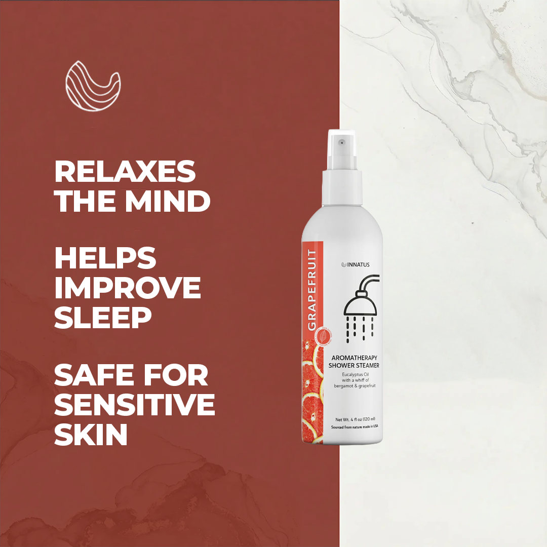 shower spray eucalyptus oil with a whiff of Grapefruit