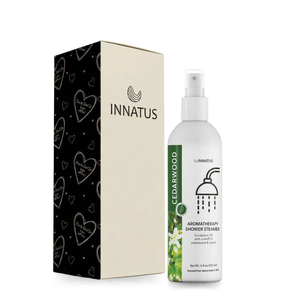 shower spray eucalyptus oil with a whiff of Cedarwood