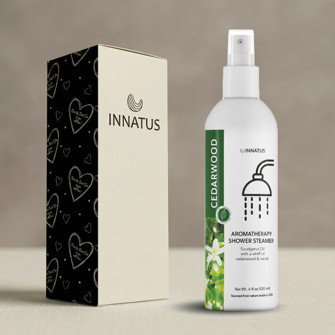 shower spray eucalyptus oil with a whiff of Cedarwood