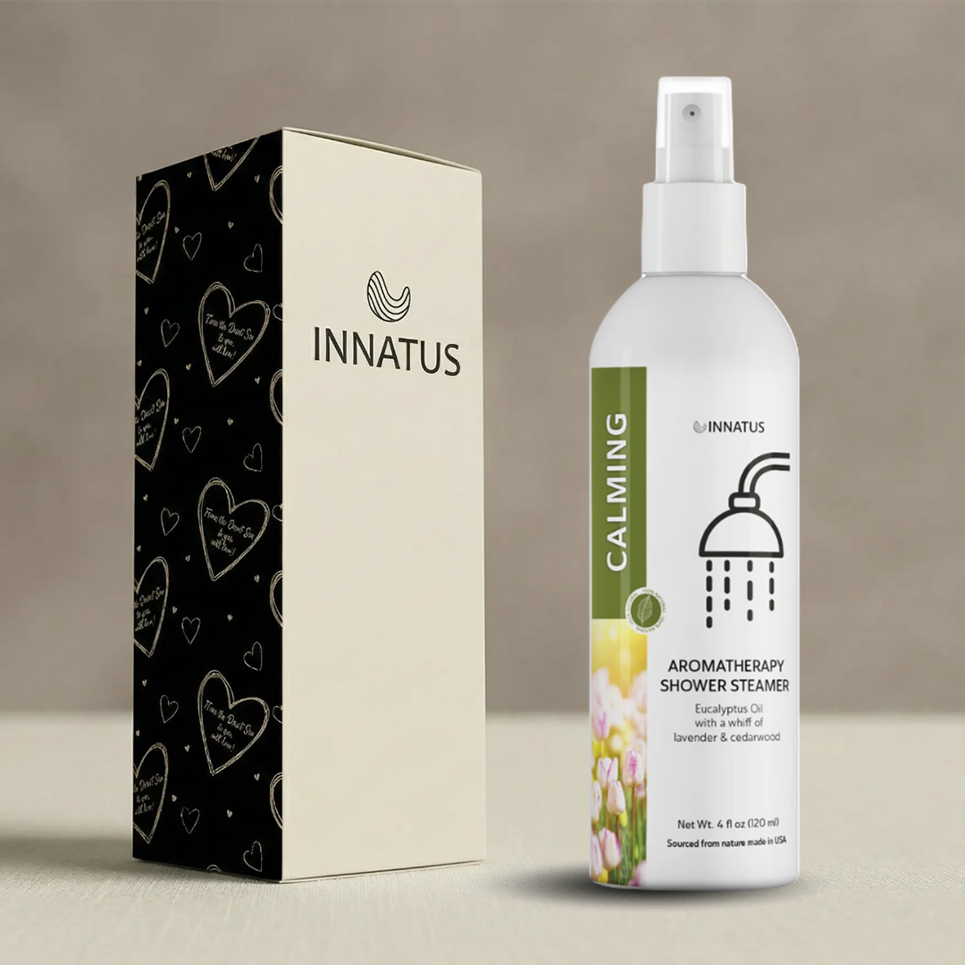 Calming shower spray eucalyptus oil with a whiff of Lavender