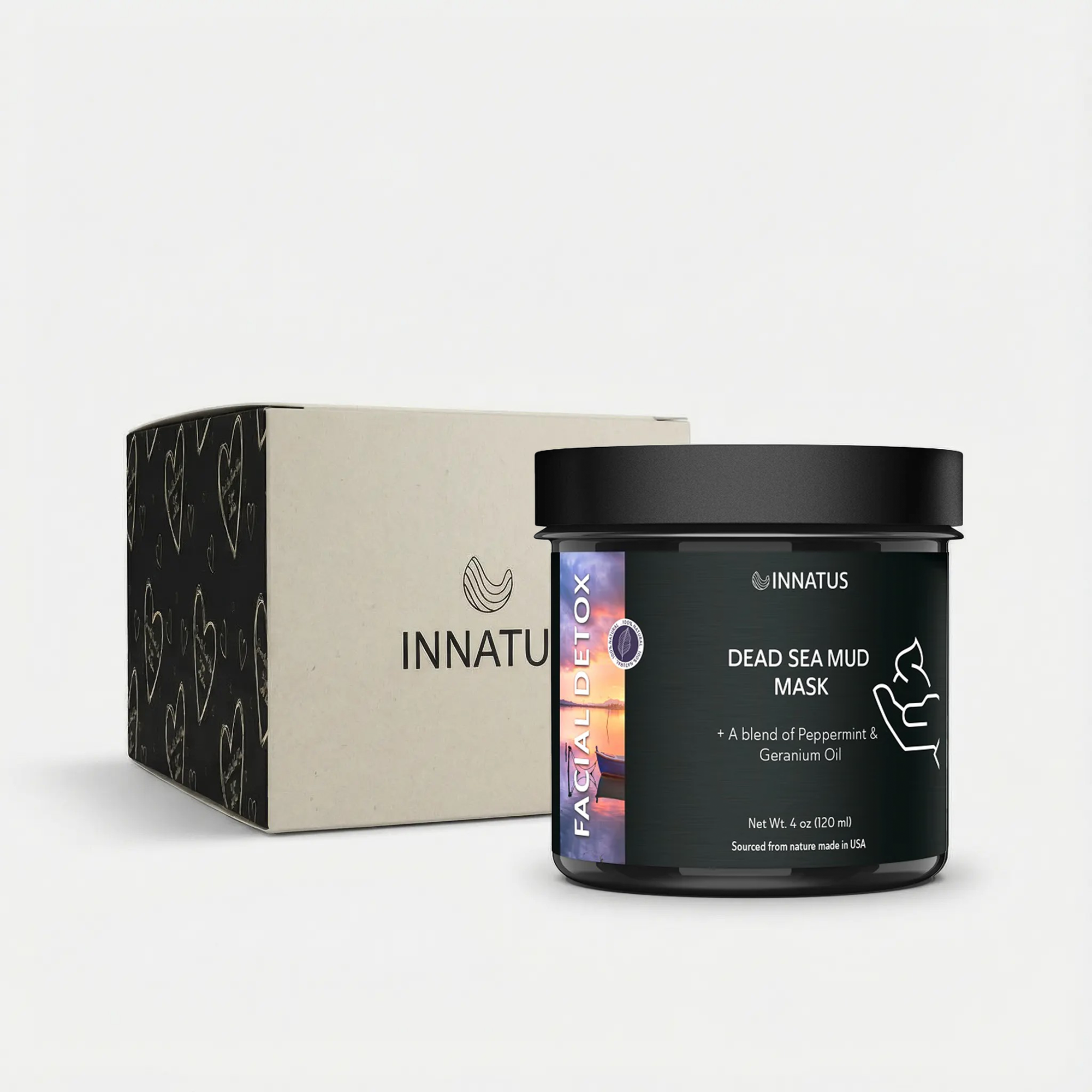 Facial Detox Dead sea mud face mask