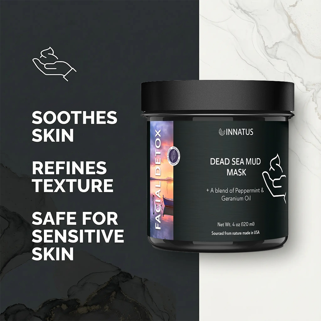 Facial Detox Dead sea mud face mask