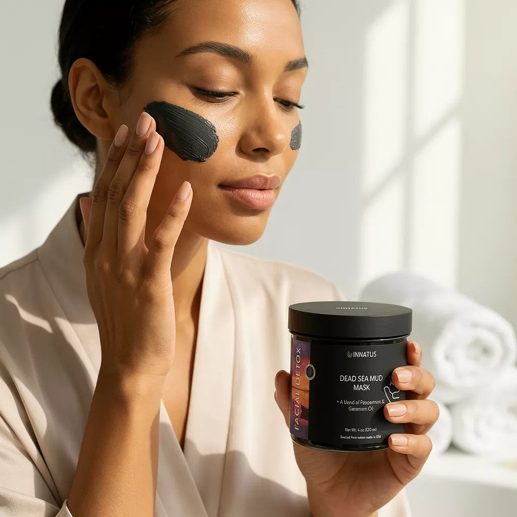 Facial Detox Dead sea mud face mask