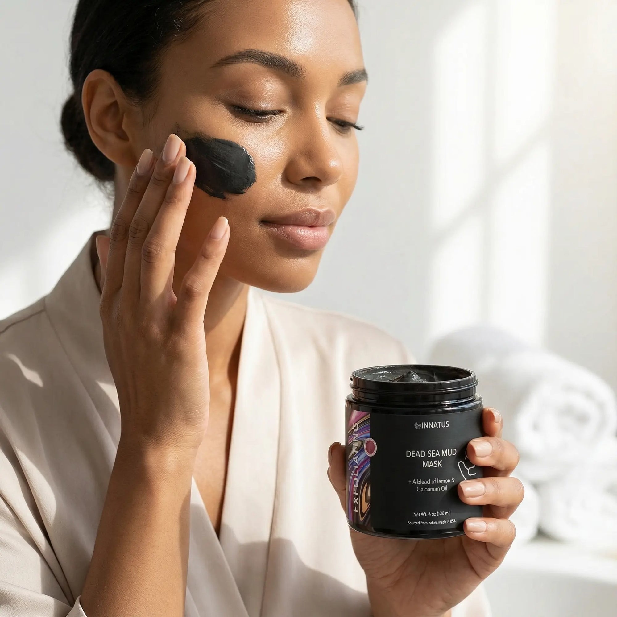 Exfoliating Dead sea mud face mask