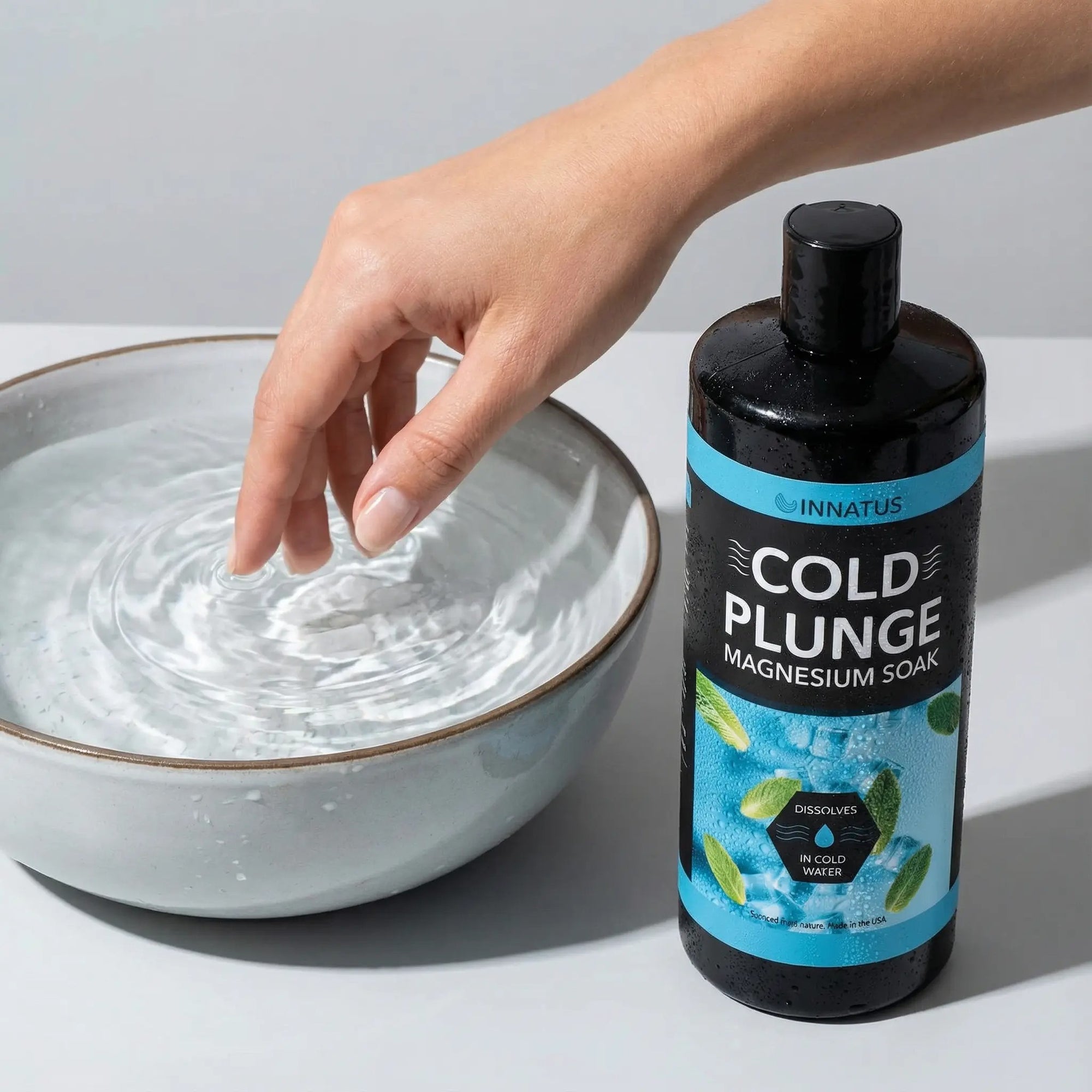 Natural Liquid Cold Plunge Soak – Recovery & Circulation Boost (8oz)
