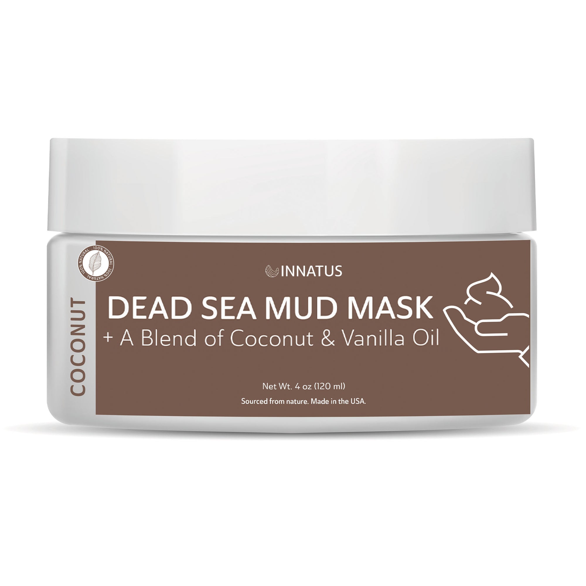 Dead Sea Mud Mask with Coconut Oil Blend