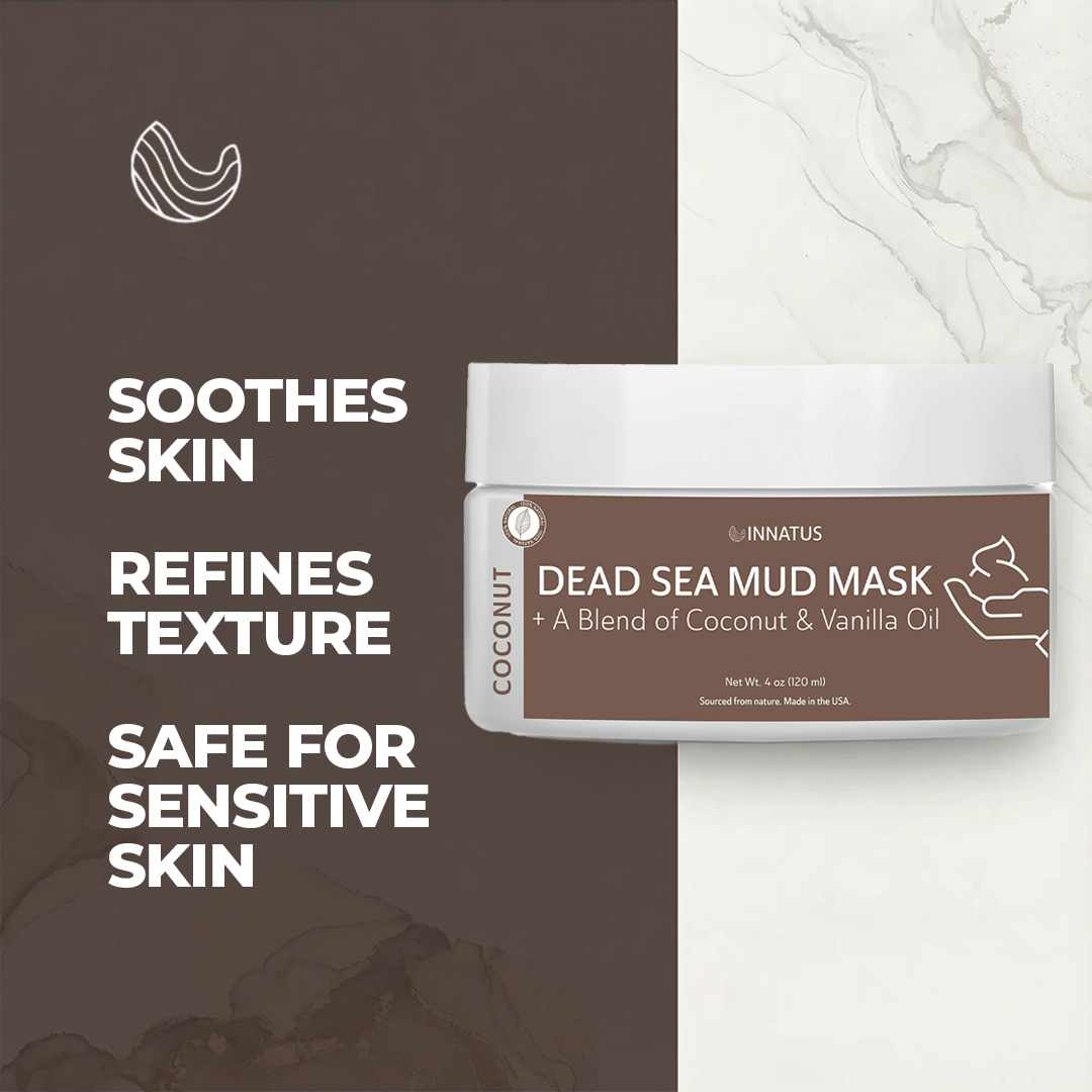 Dead Sea Mud Mask with Coconut Oil Blend