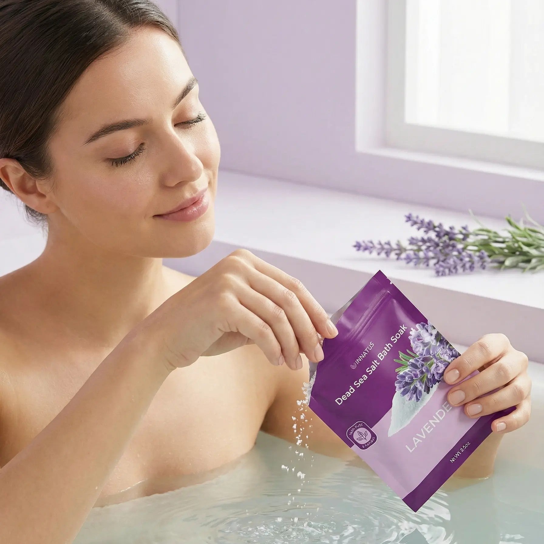 Dead Sea Bath Soak with Lavender concentrate