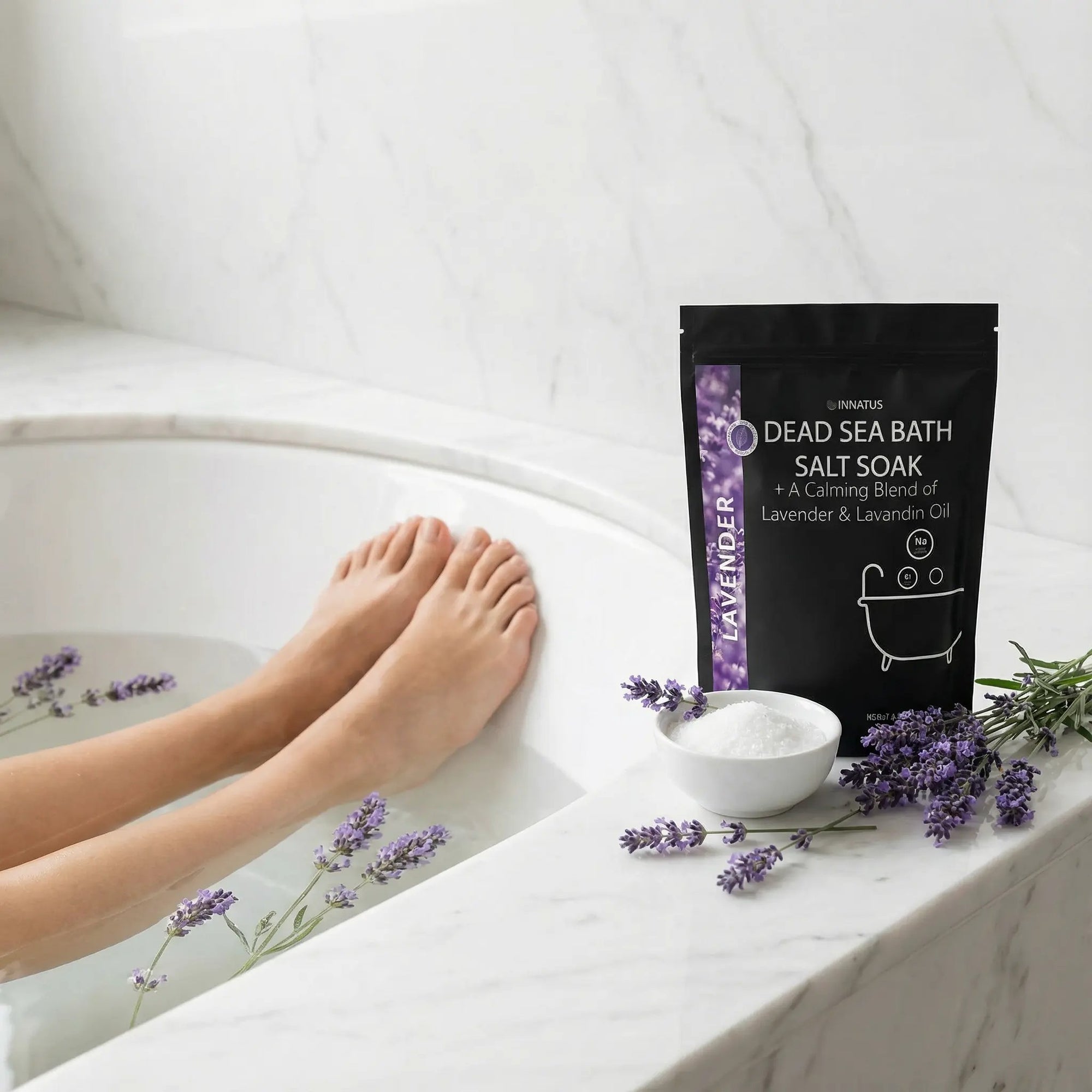Dead Sea Bath Soak with Lavender 4oz