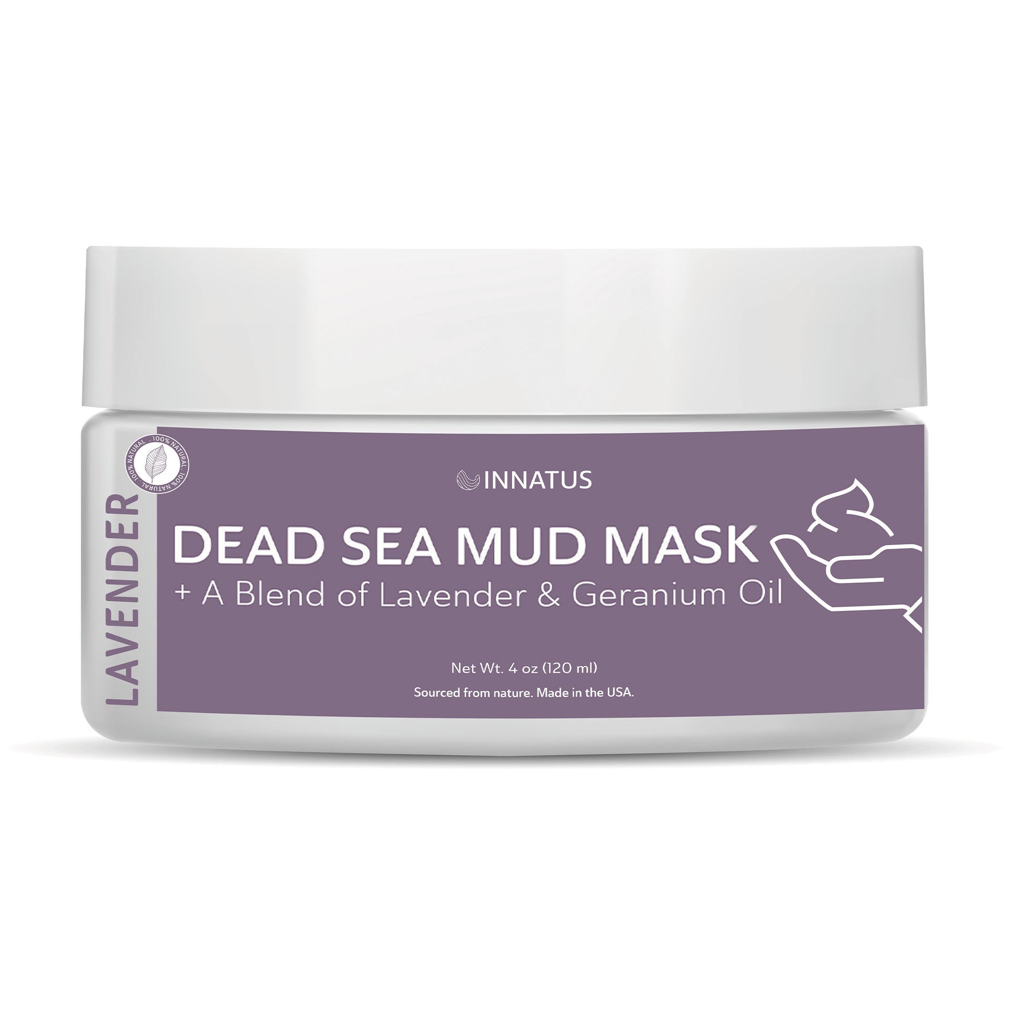 Dead Sea Mud Mask with Lavender Oil Blend