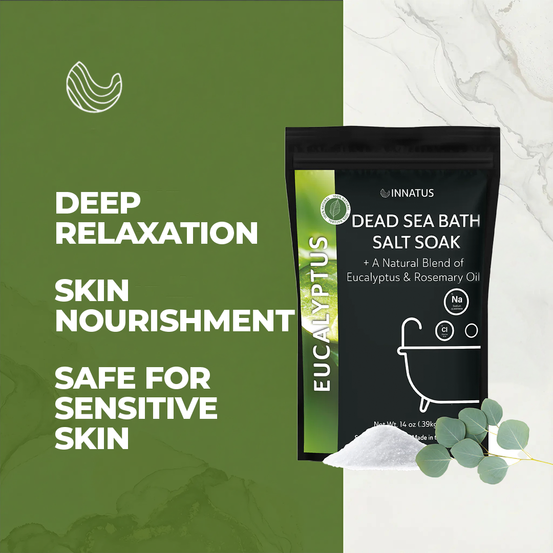 Dead Sea Bath Soak with Eucalyptus Oil Blend