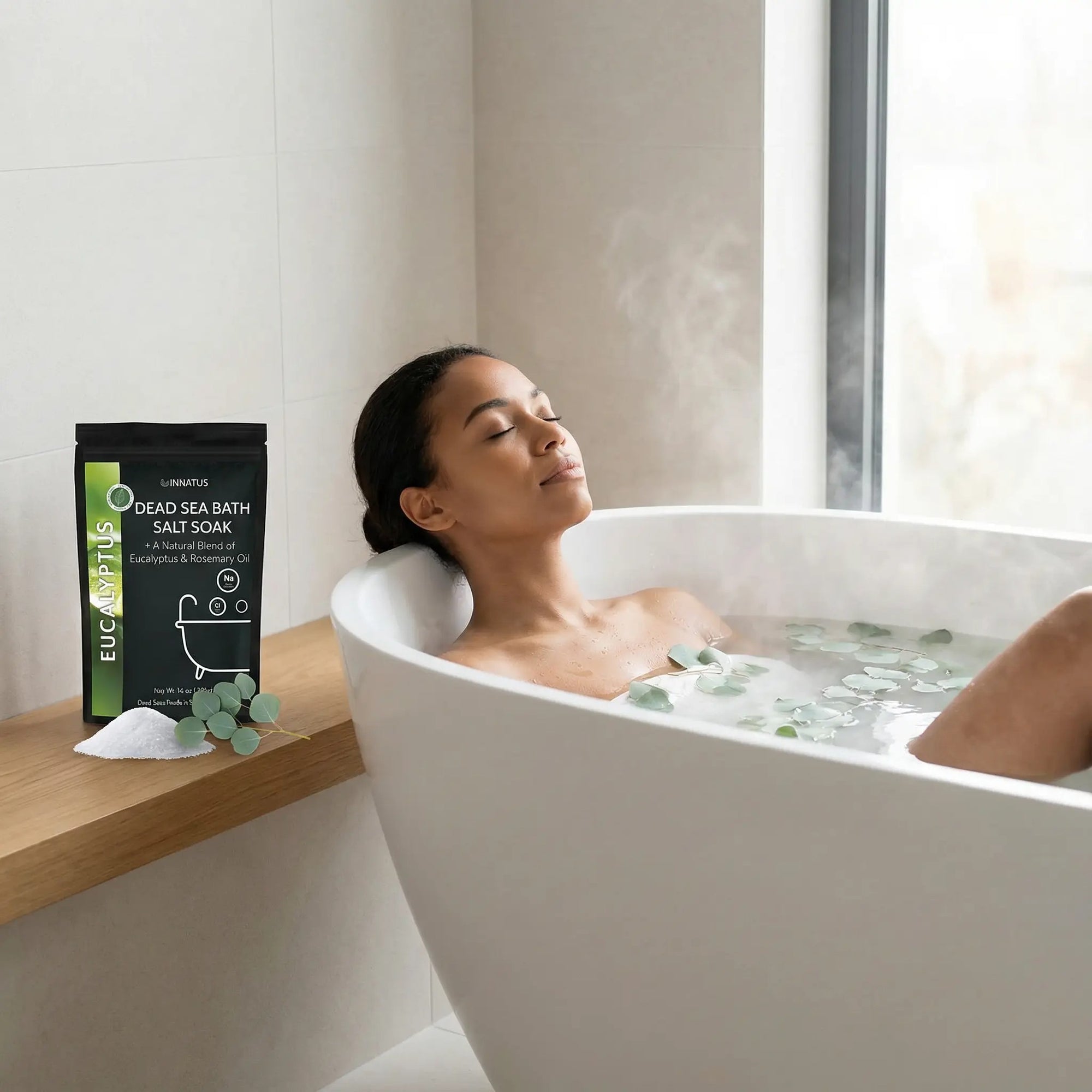Dead Sea Bath Soak with Eucalyptus Oil Blend