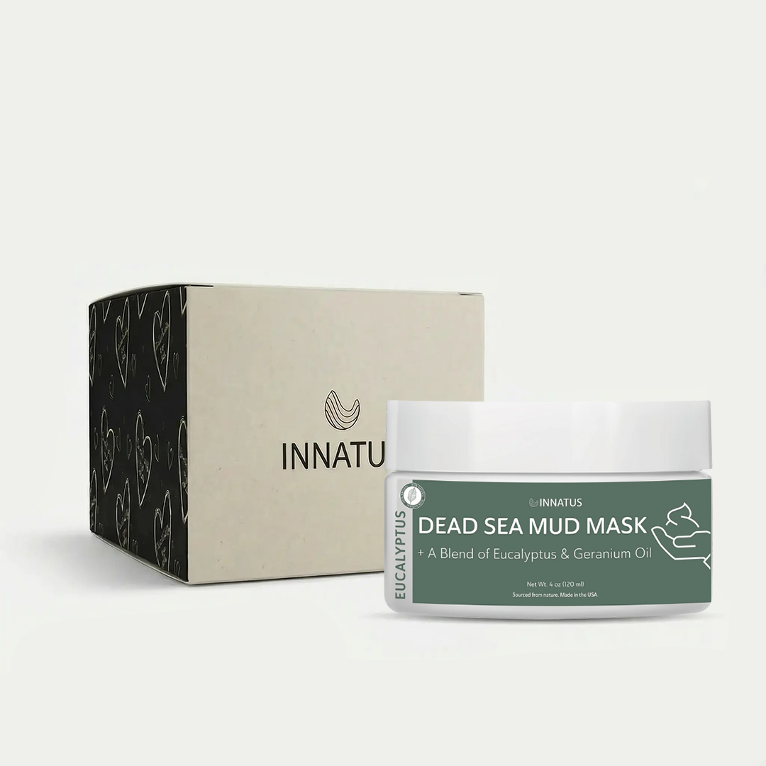 Combination Value Pack 2/2.5 oz packets of Eucalyptus Dead Sea Bath Salt and one Eucalyptus mud mask 4 oz