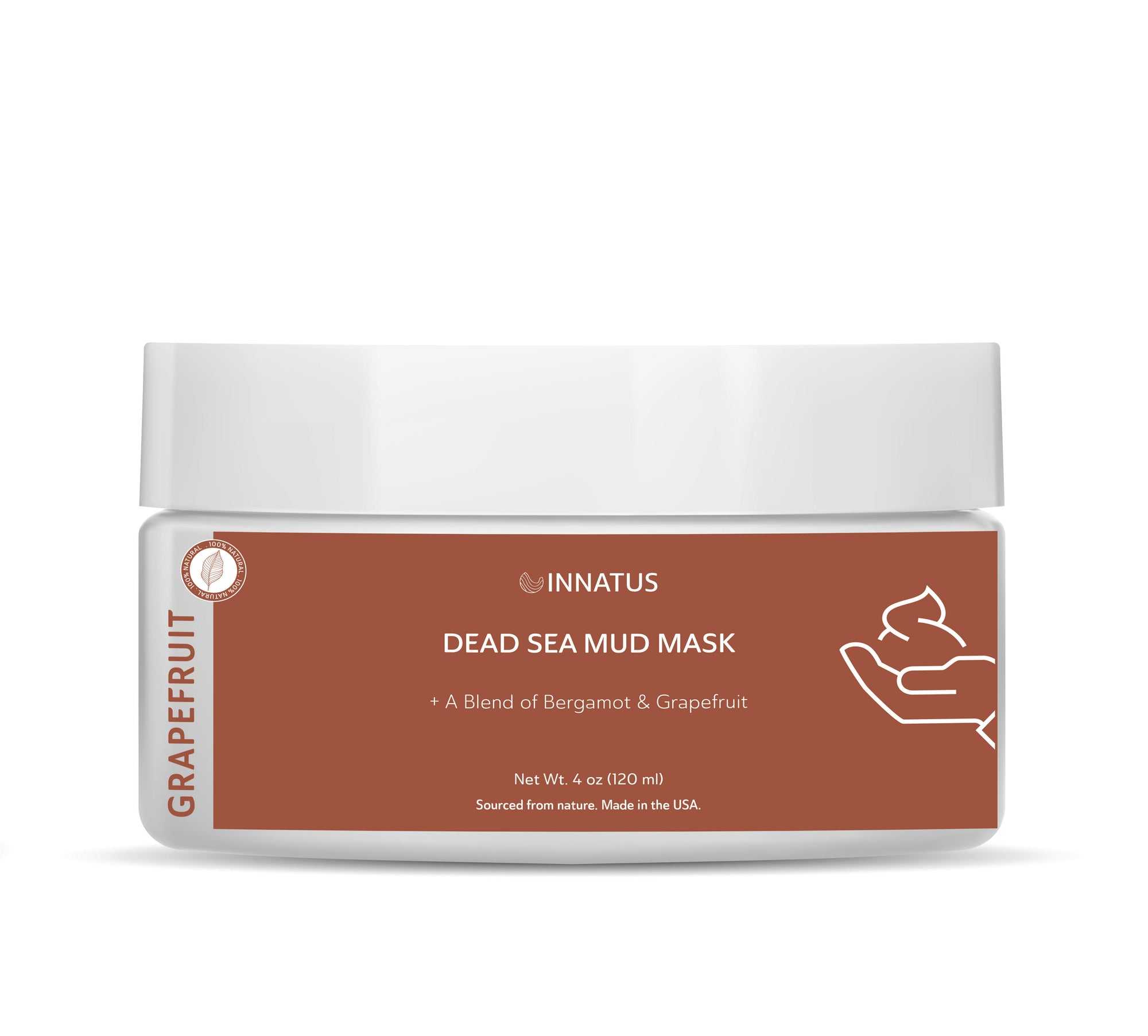 Dead Sea Mud Mask with Grapefruit Oil Blend