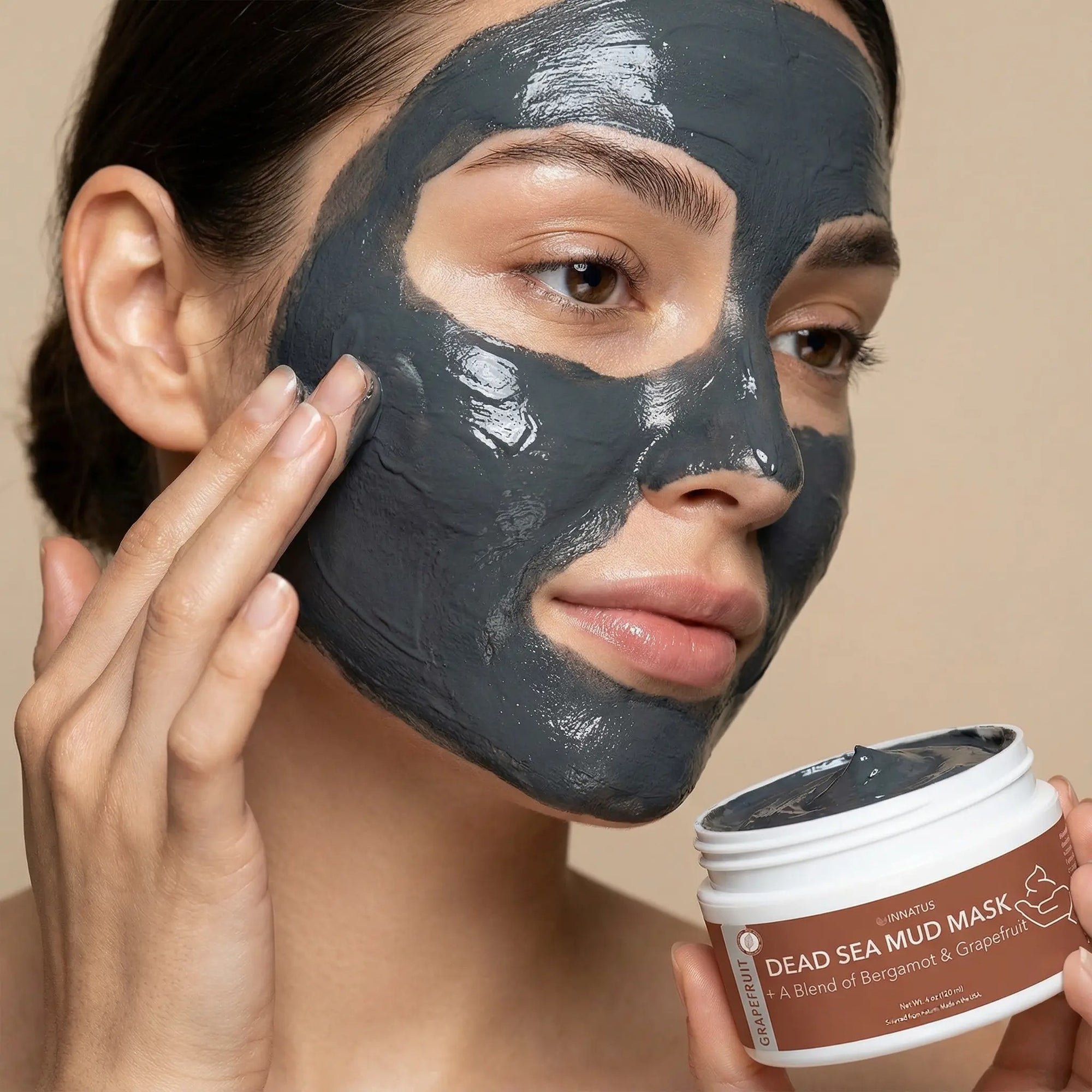 Dead Sea Mud Mask with Grapefruit Oil Blend