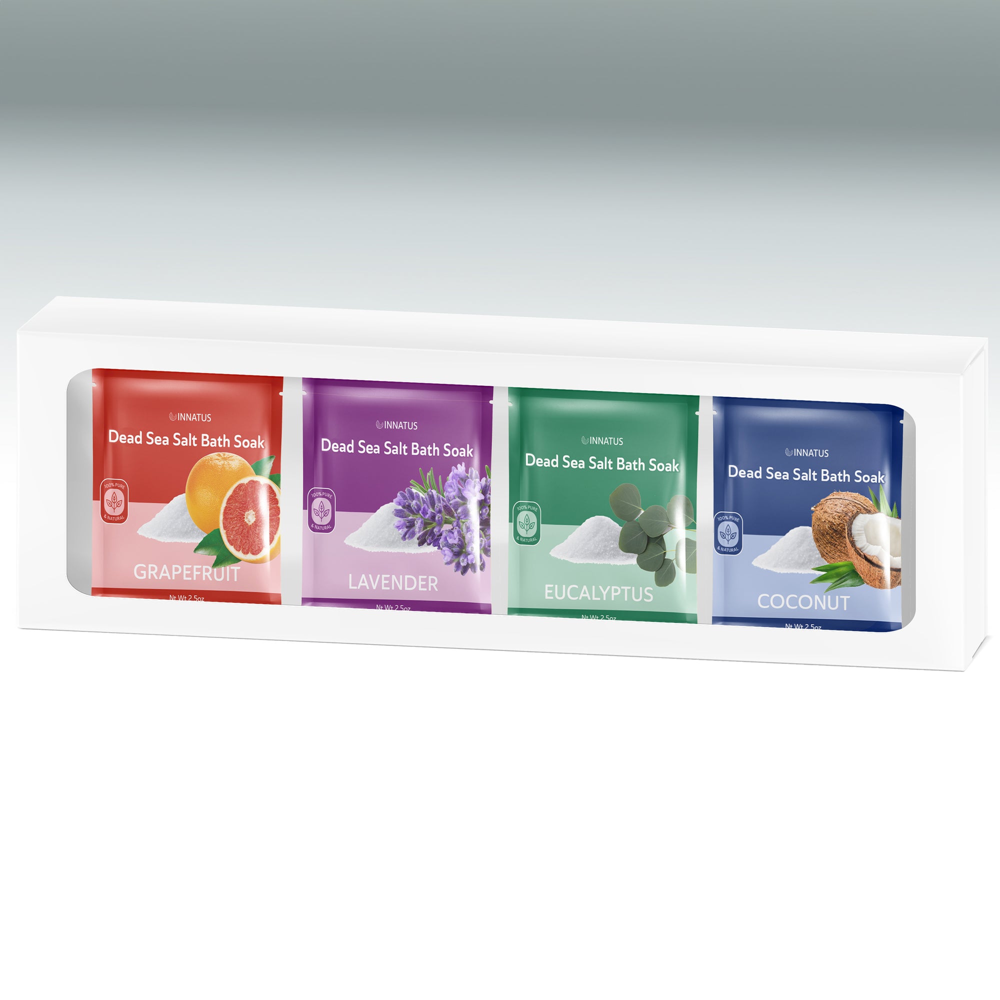 Dead Sea Concentrated Bath Salt Packet Gift Pack