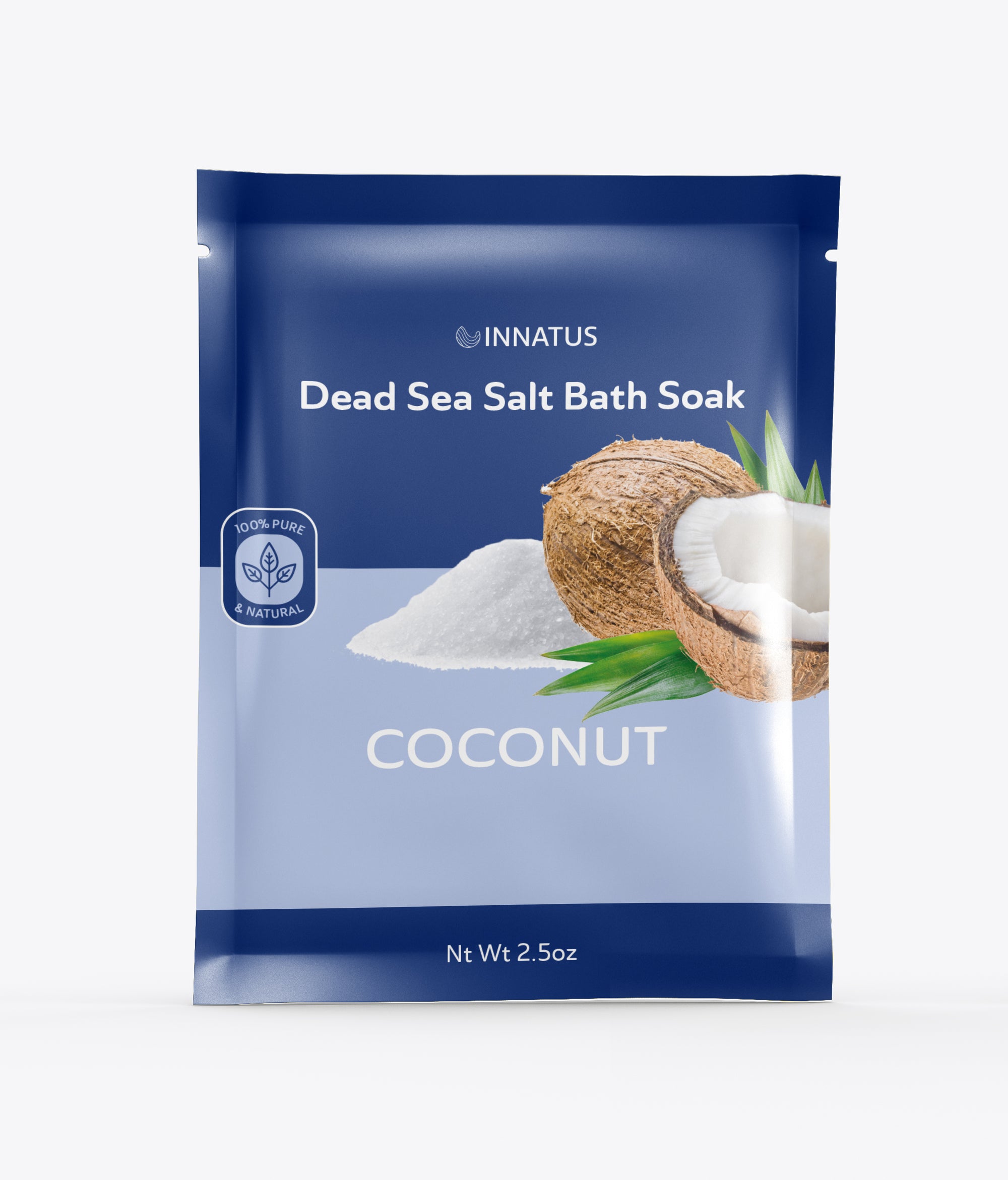 Dead sea Coconut bath salt soak with 21 minerals concentrate