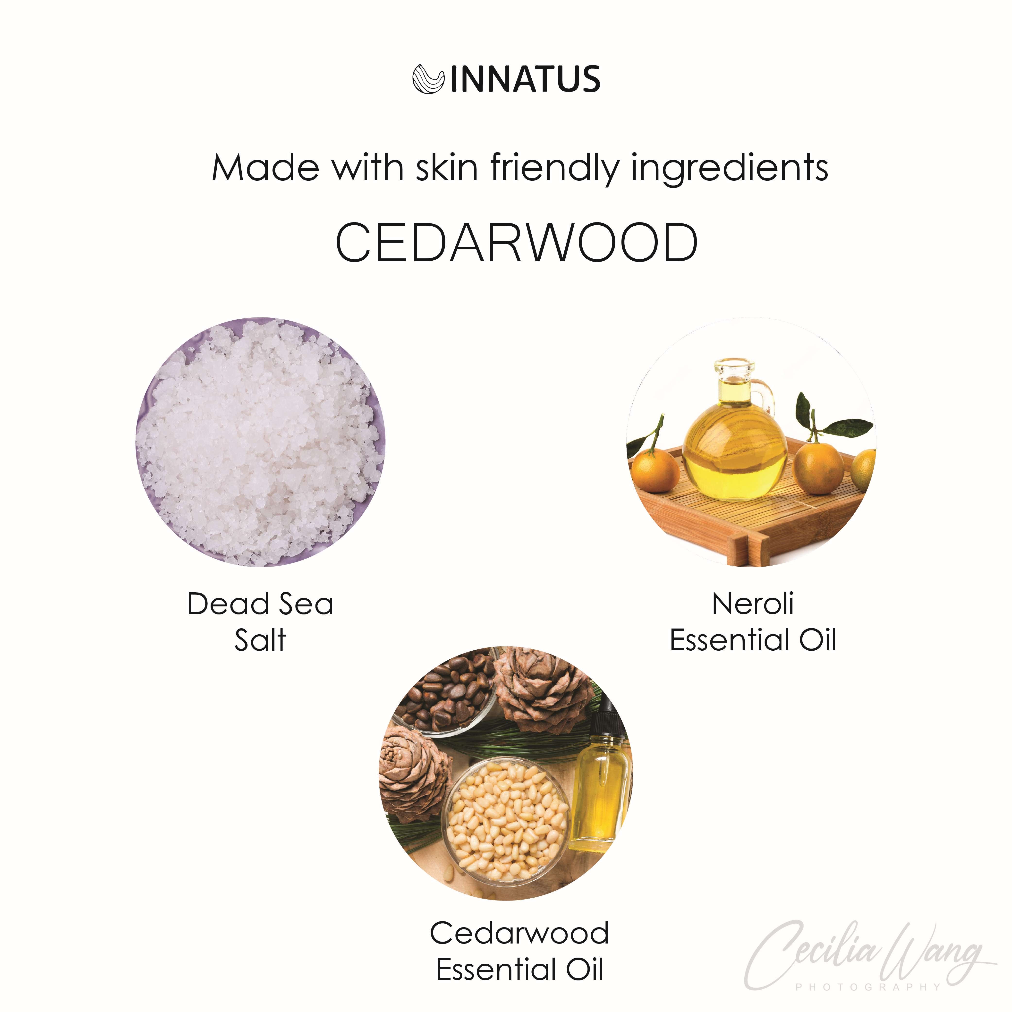 Dead sea cedarwood bath salt soak with 21 minerals
