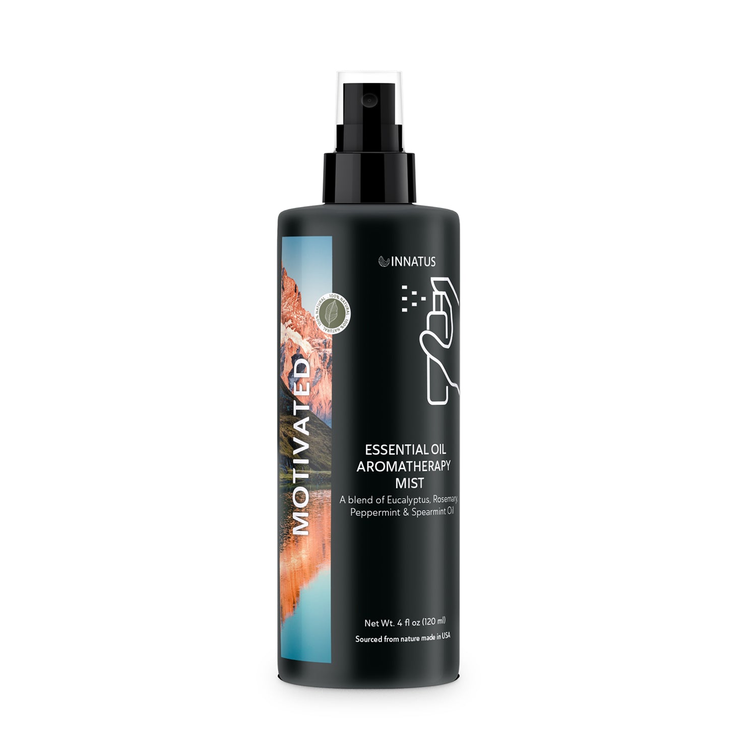 Eessential oil aromatherapy Motivated  mist