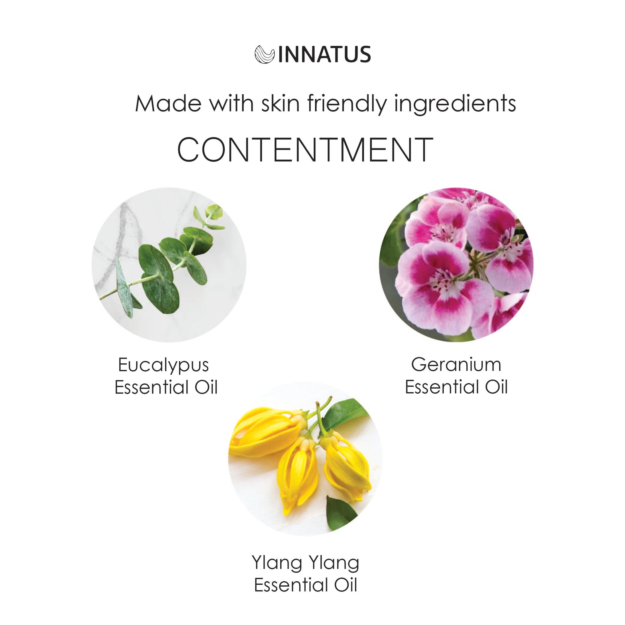 Contentment shower spray eucalyptus oil with a whiff of Geranium